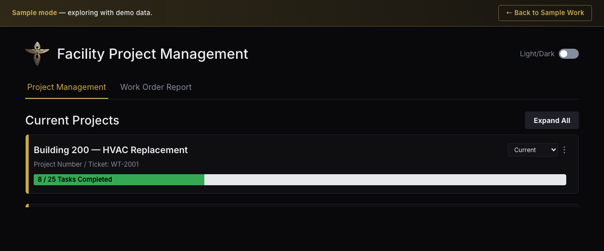 Facility Project Management